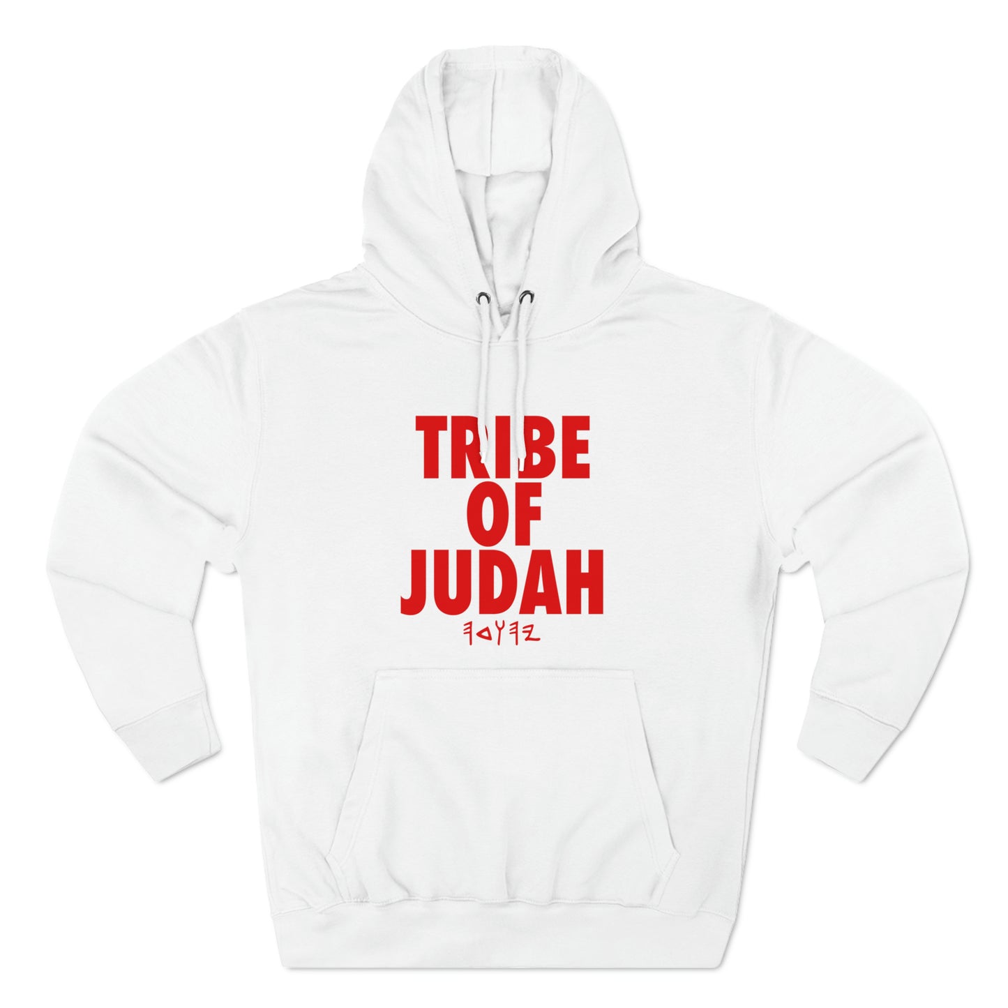 TRIBE OF JUDAH HOODIE RED (MULTI COLORS)