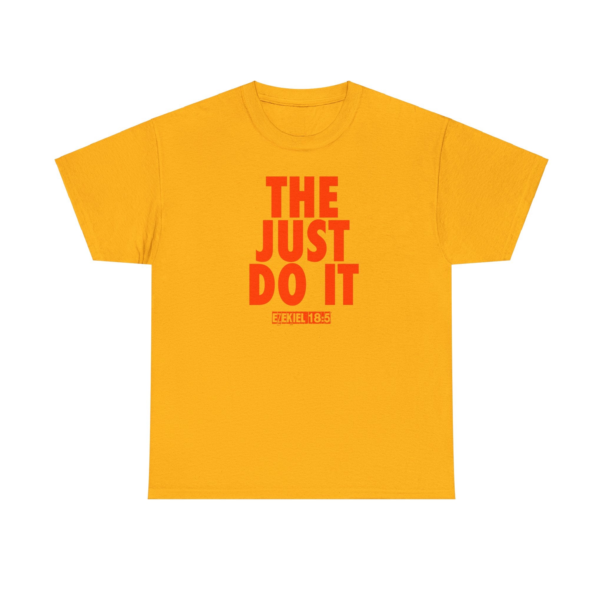 THE JUST DO IT ORANGE