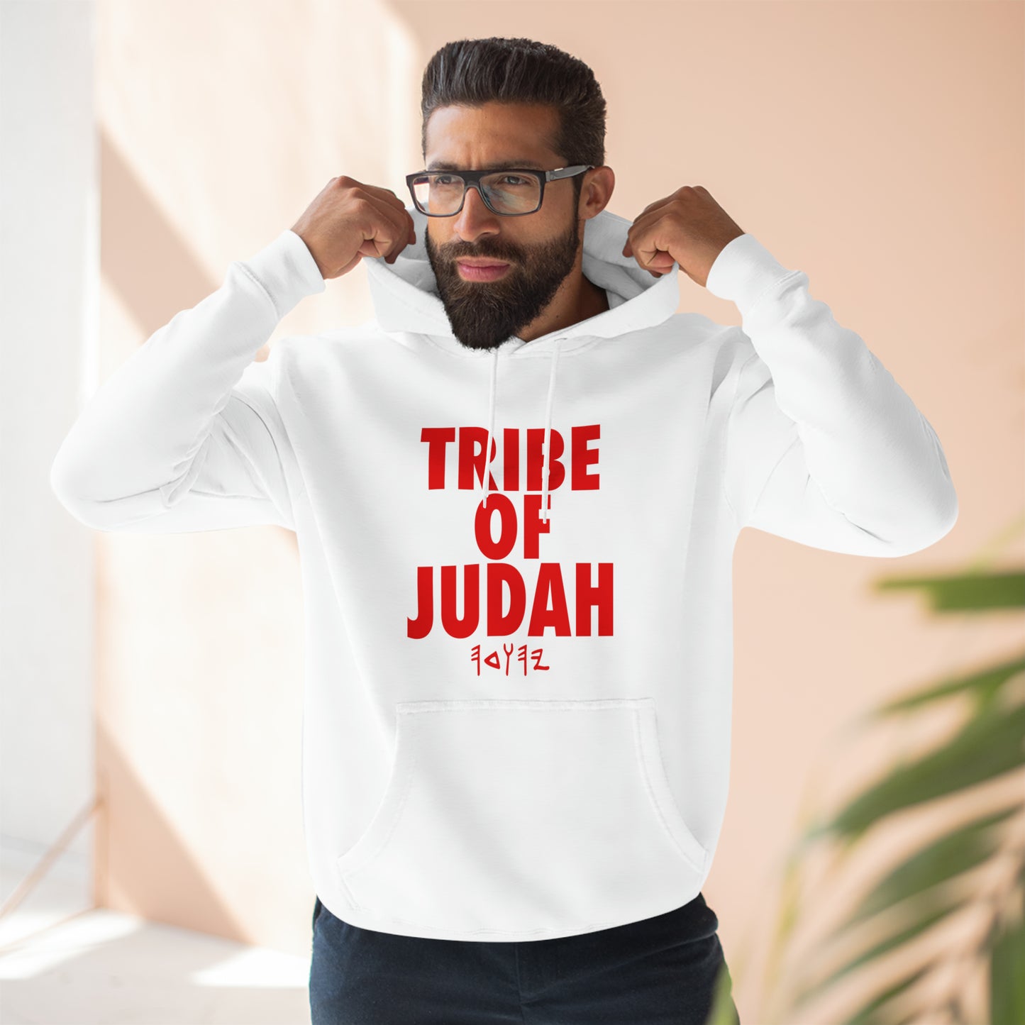TRIBE OF JUDAH HOODIE RED (MULTI COLORS)