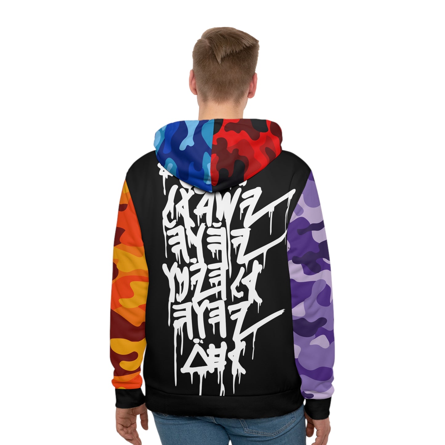 QAM YASHARAHLA CAMO HOODIE
