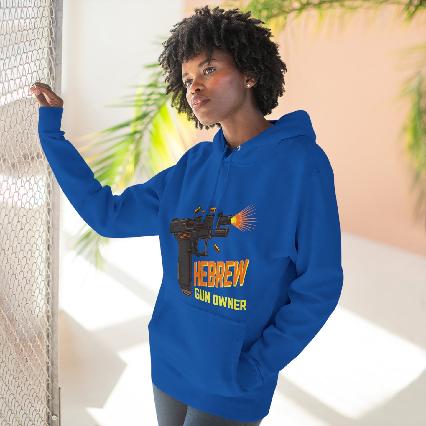 HEBREW GUN OWNER HOODIE