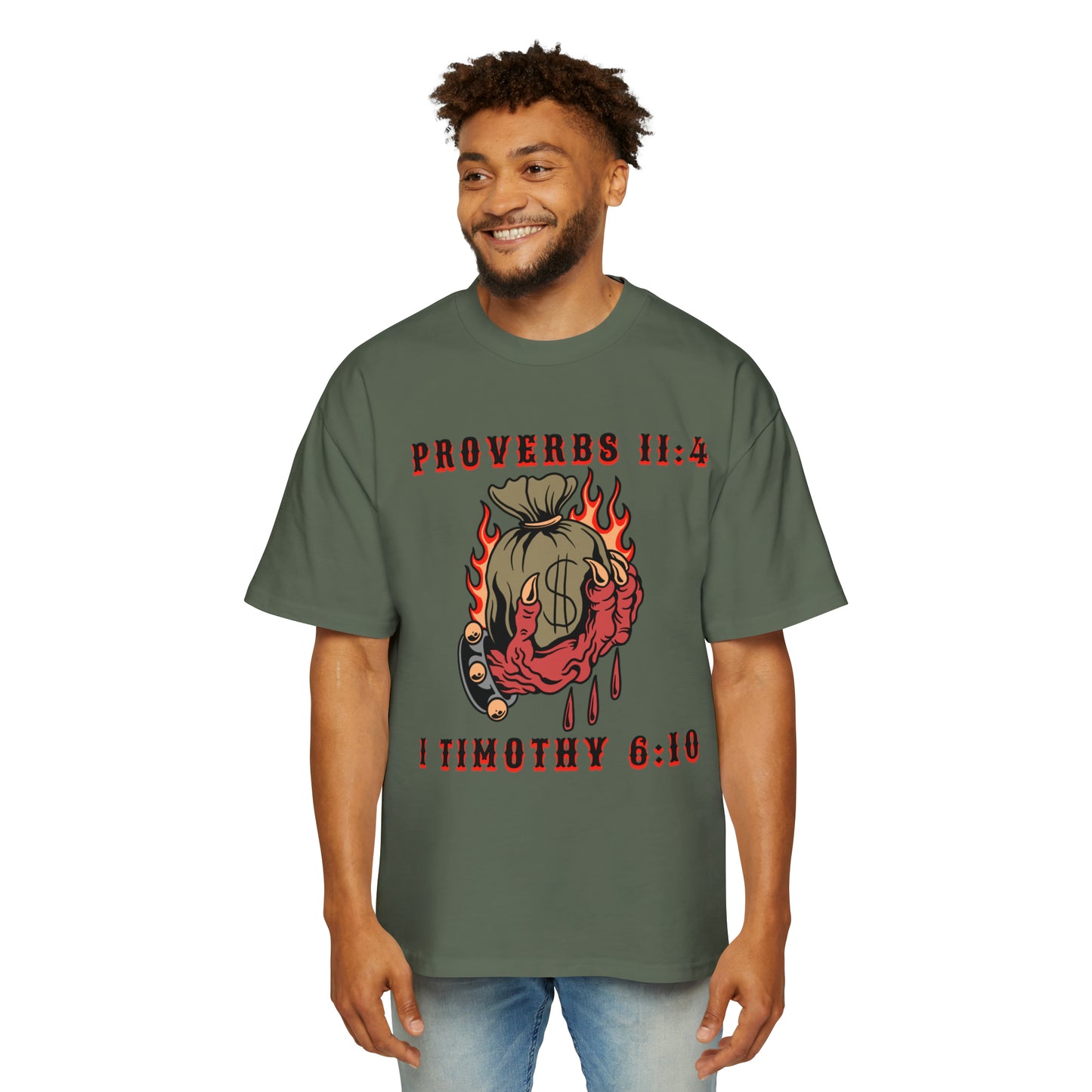 MONEY AINT A THING OVERSIZED TEE