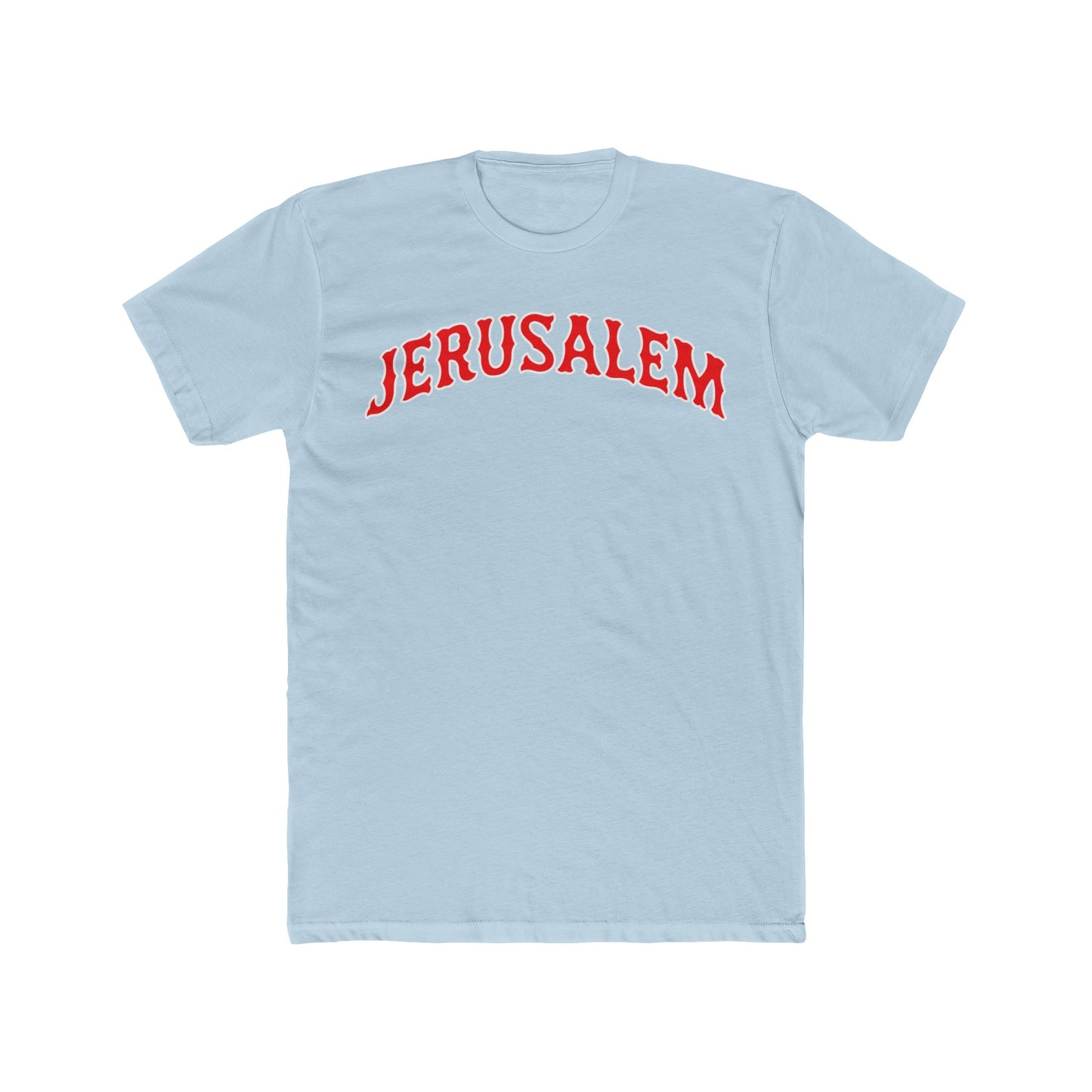 JERUSALEM THROWBACK TEE (RED)