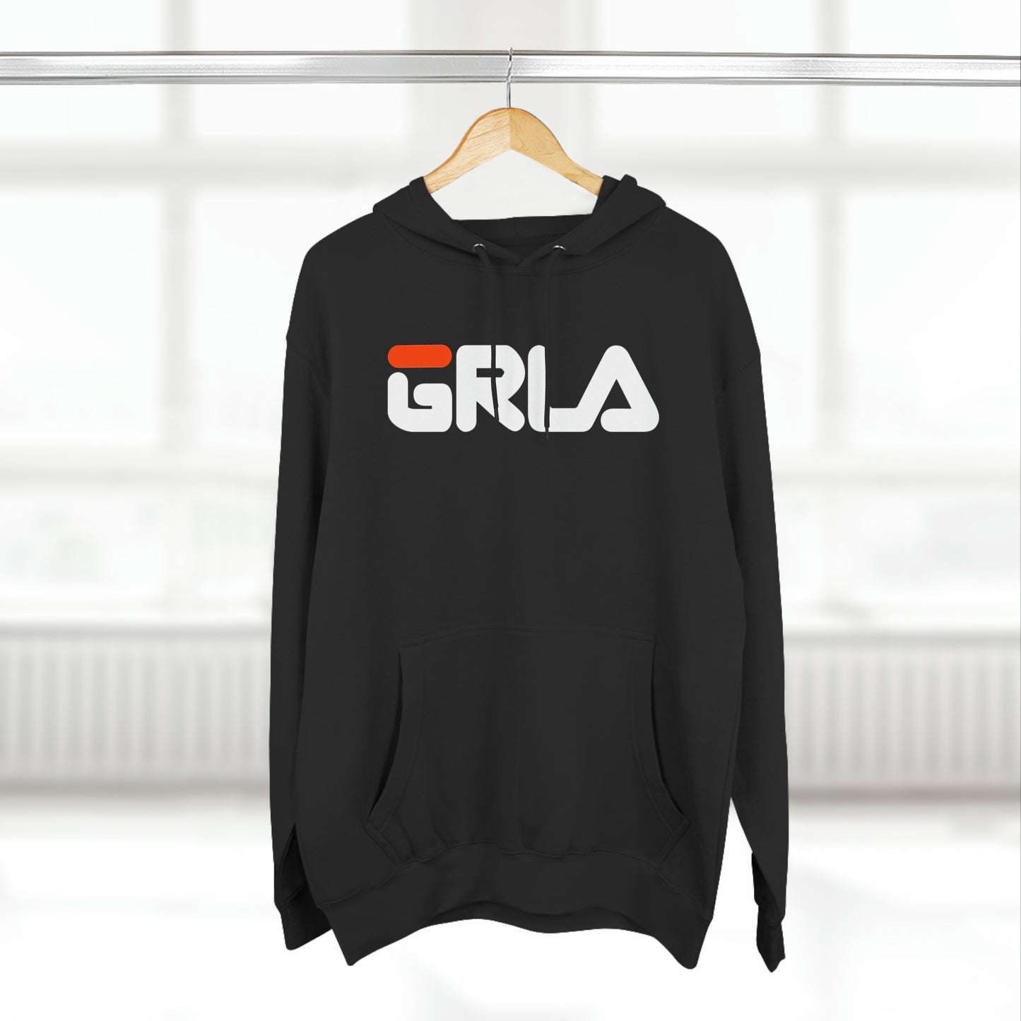 GRLA HOODIE (ORANGE STRIPE)