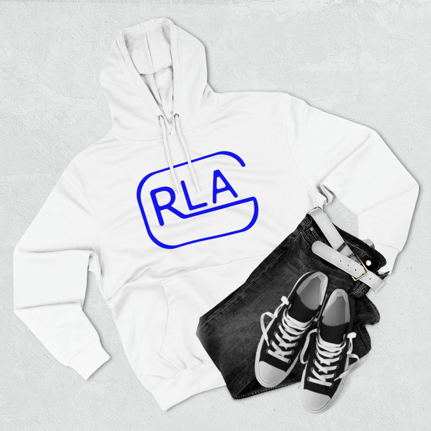 GRLA GLIZZY HOODIE (BLUE)