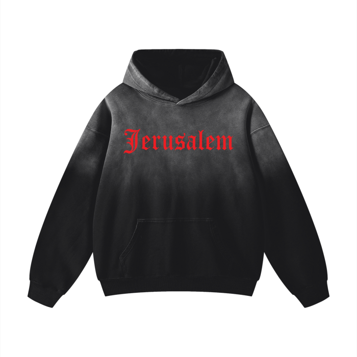 JERUSALEM HOODIE (BLACK CITADEL EDITION)