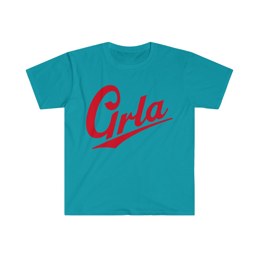GRLA TIME TEE RED