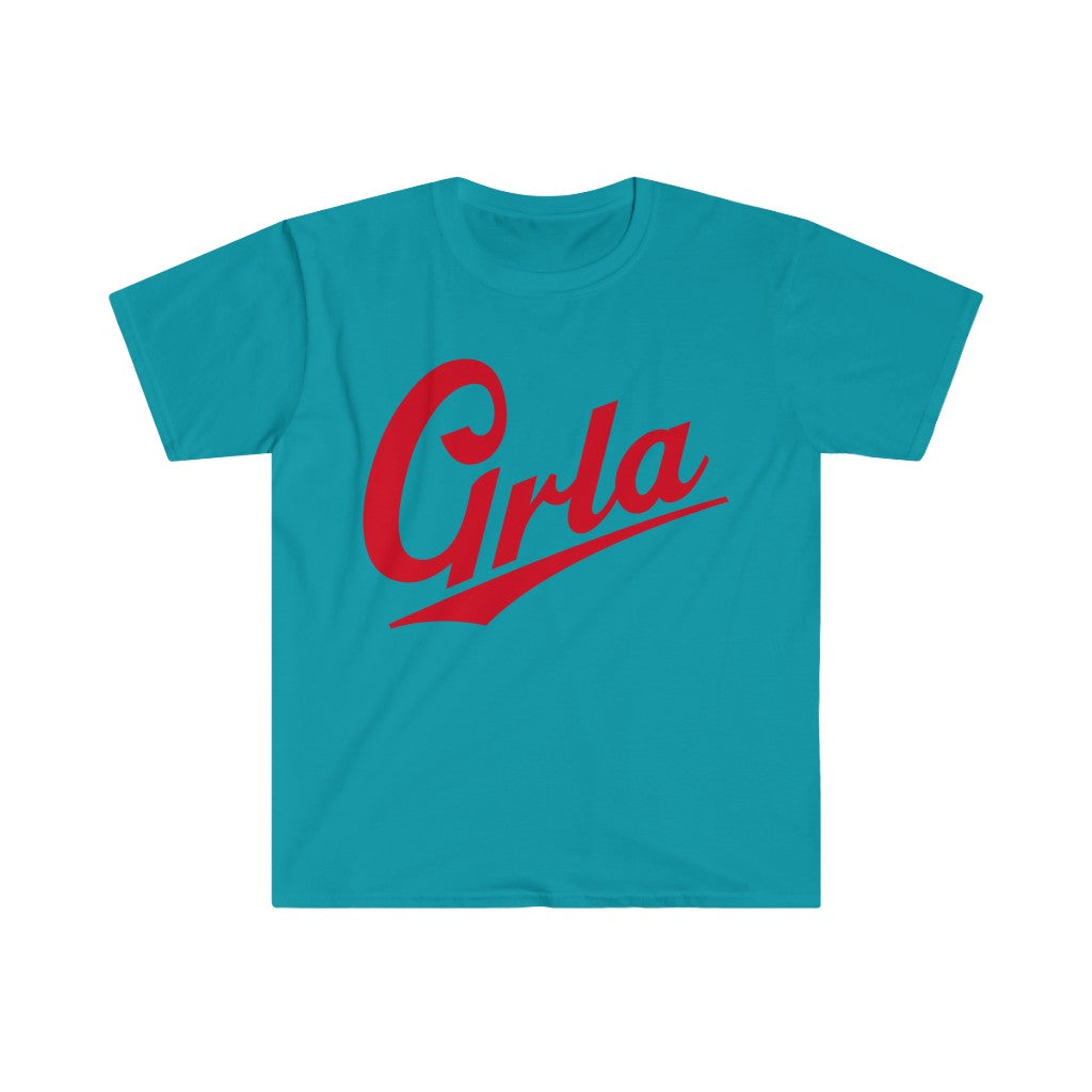 GRLA TIME TEE RED