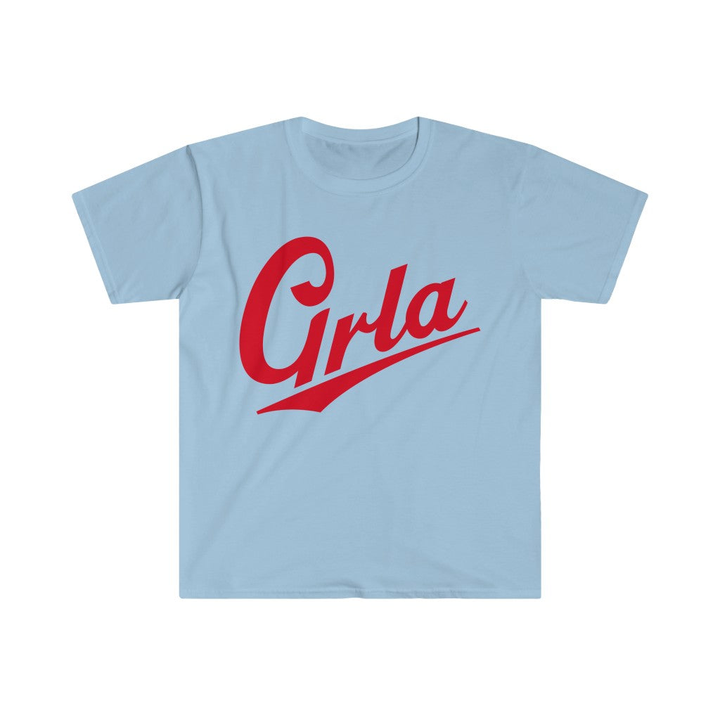 GRLA TIME TEE RED