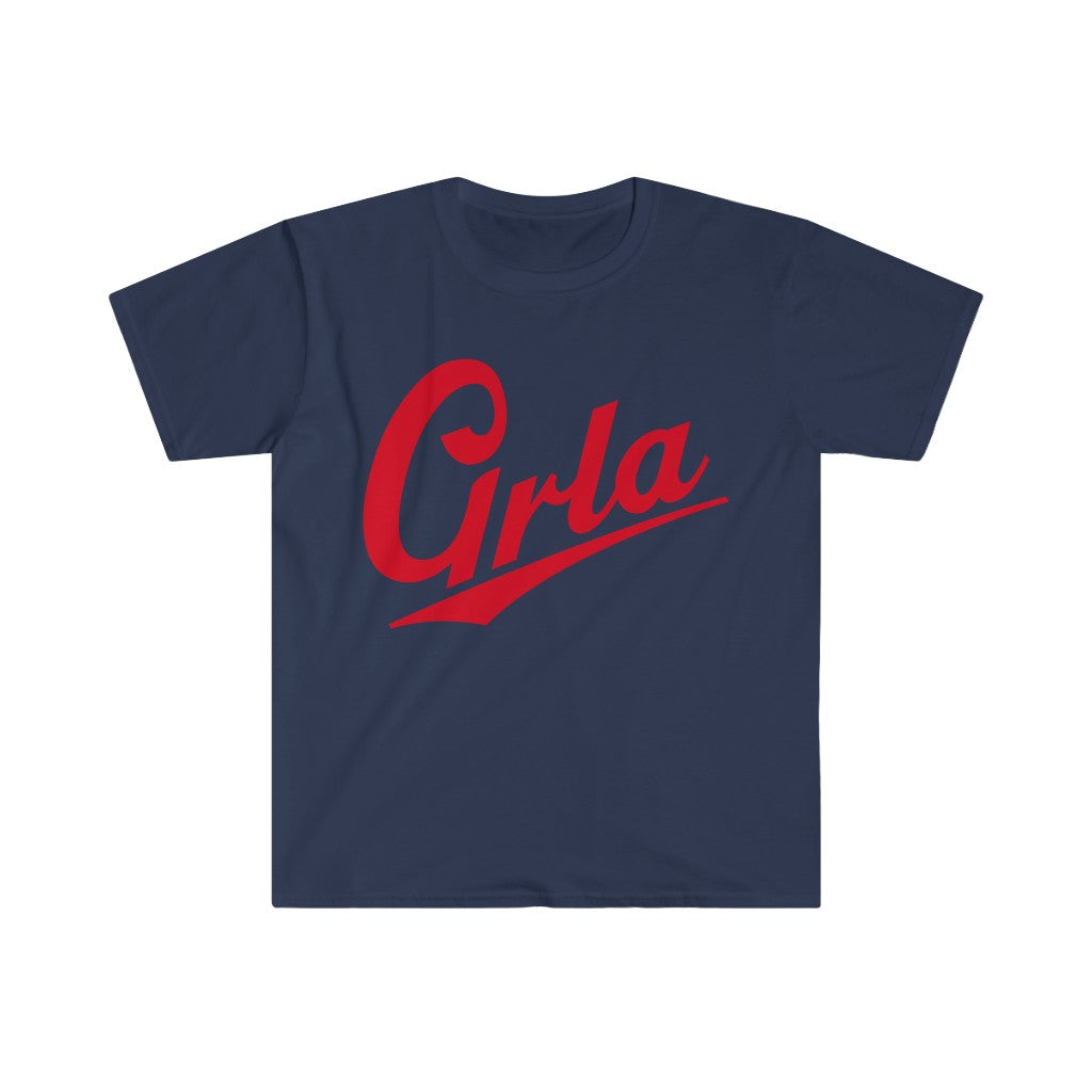 GRLA TIME TEE RED