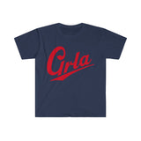 GRLA TIME TEE RED
