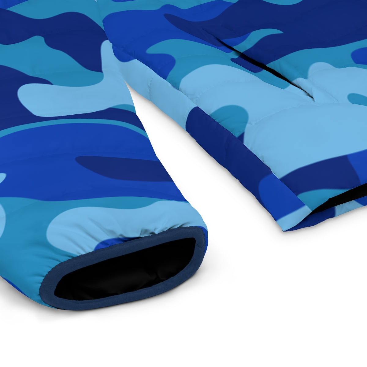 Jerusalem Puffer Jacket (Blue Camo)