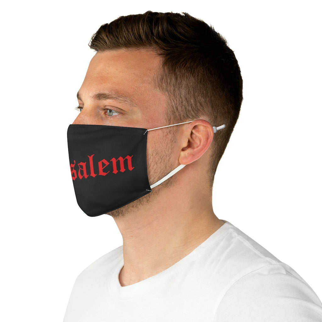 JERUSALEM OLD ENGLISH FACE MASK RED