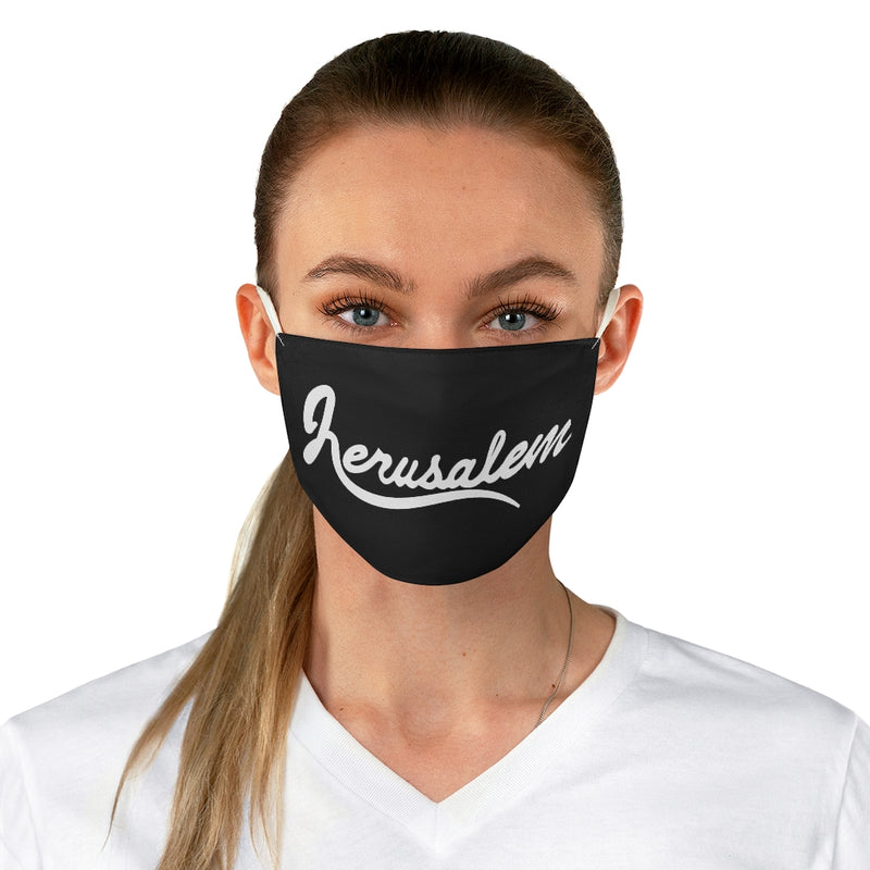 JERUSALEM FACE MASK BLK