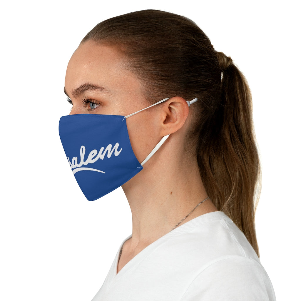 JERUSALEM FACE MASK BLUE