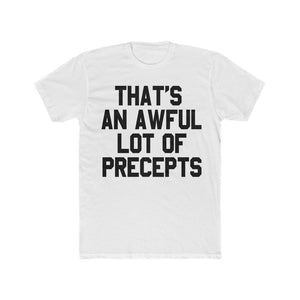 AWFUL LOTTA PRECEPTS TEE (BLK)