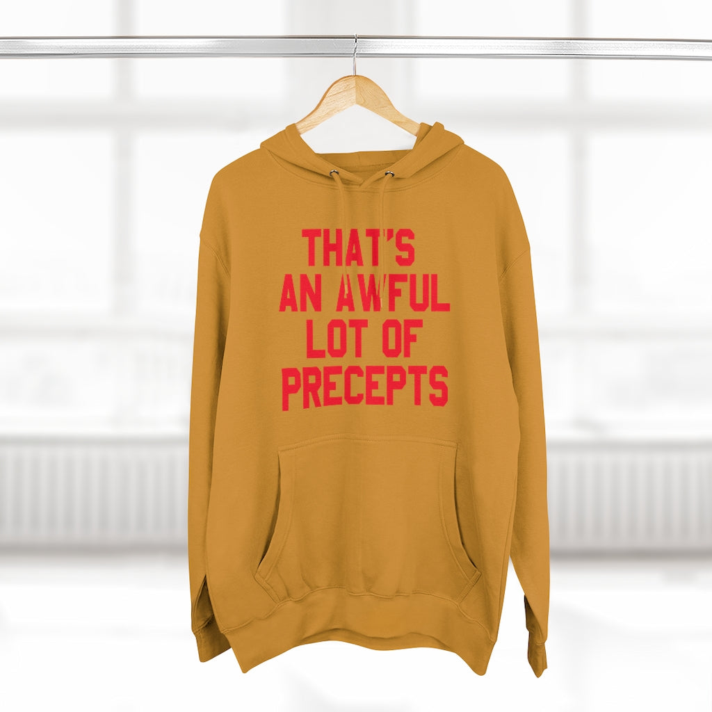 LOTTA PRECEPTS HOODIE (RED)