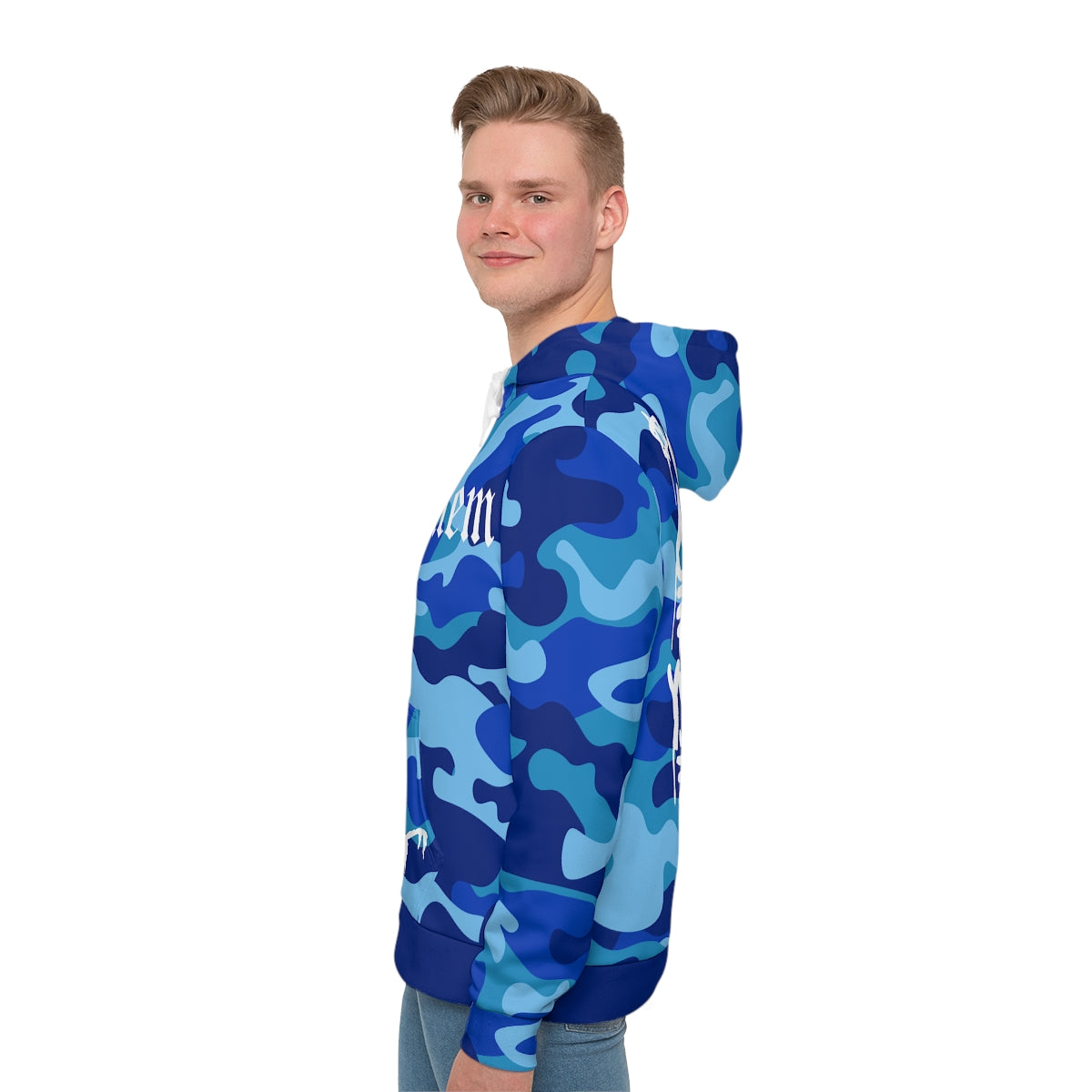 JERUSALEM HOODIE (BLUE CAMO)