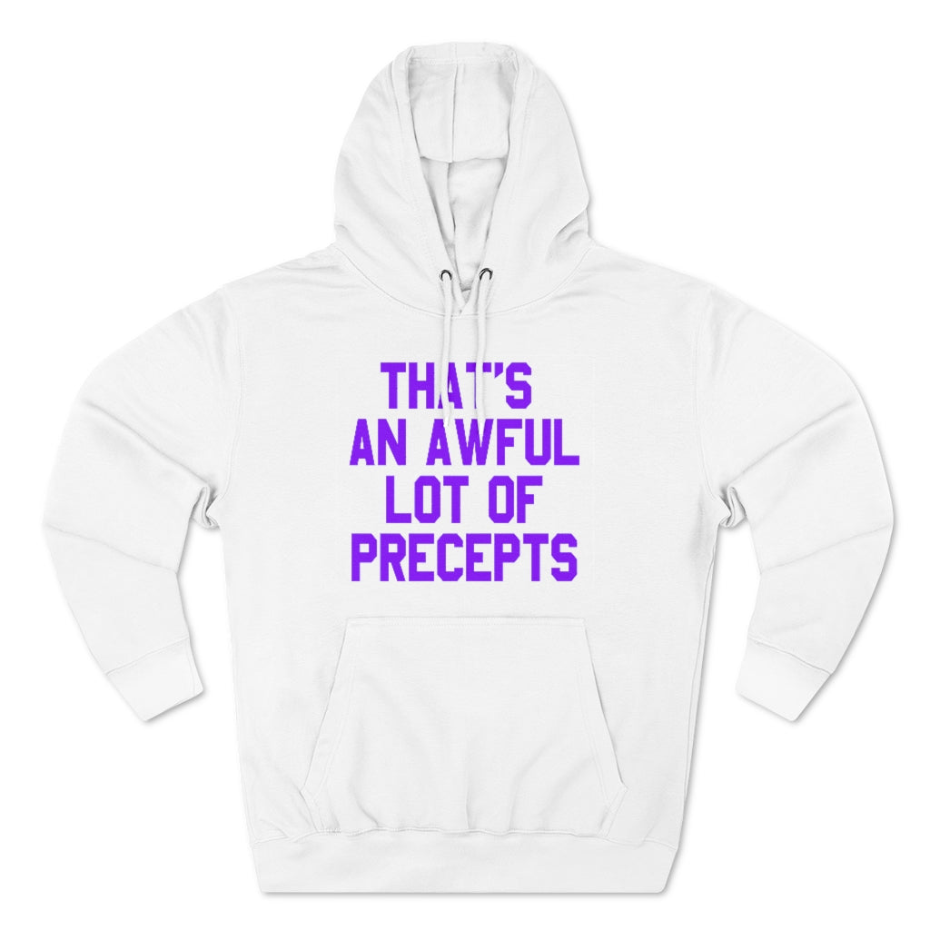 LOTTA PRECEPTS HOODIE (PURPLE)
