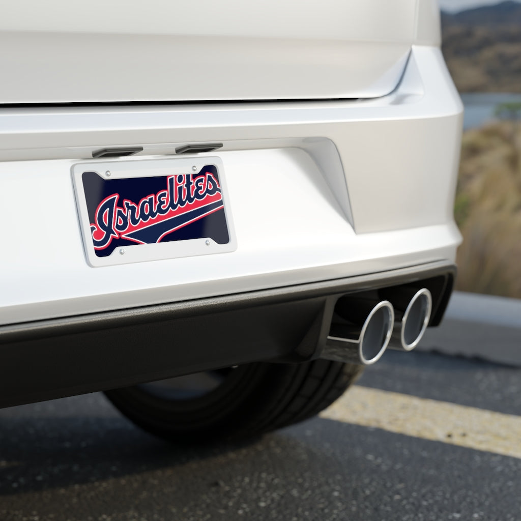 Israelites License Plate