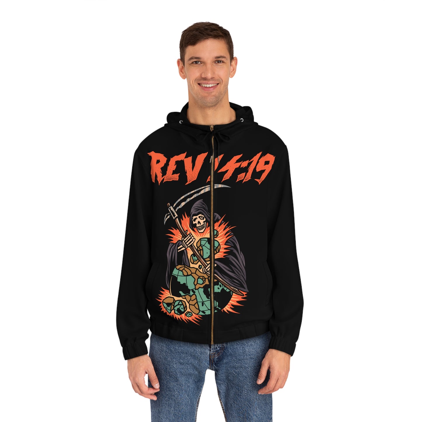 REV 14:19 ZIP UP HOODIE