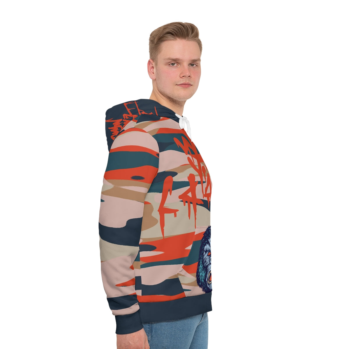 Qam Yasharahla Camo Hoodie