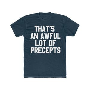 AWFUL LOTTA PRECEPTS TEE (WHITE)