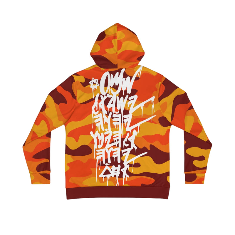 JERUSALEM HOODIE (ORANGE CAMO)