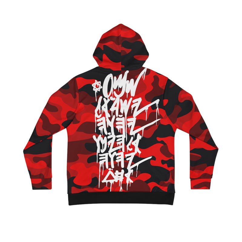 JERUSALEM HOODIE (RED CAMO)