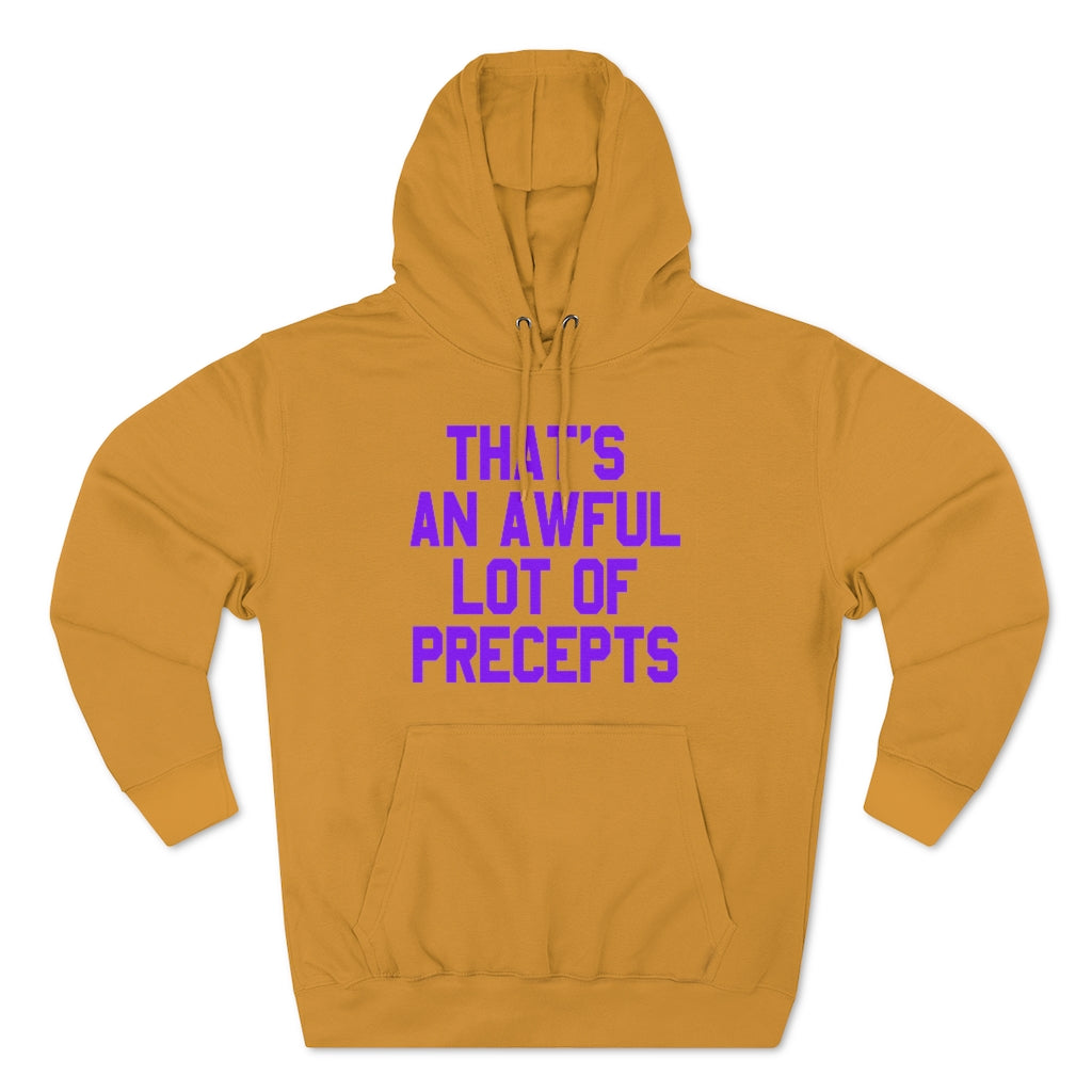 LOTTA PRECEPTS HOODIE (PURPLE)