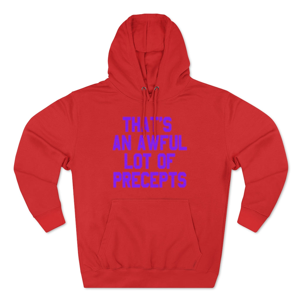 LOTTA PRECEPTS HOODIE (PURPLE)