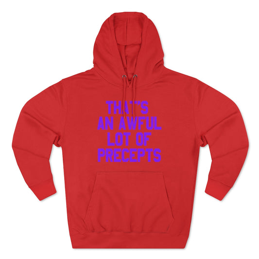 LOTTA PRECEPTS HOODIE (PURPLE)
