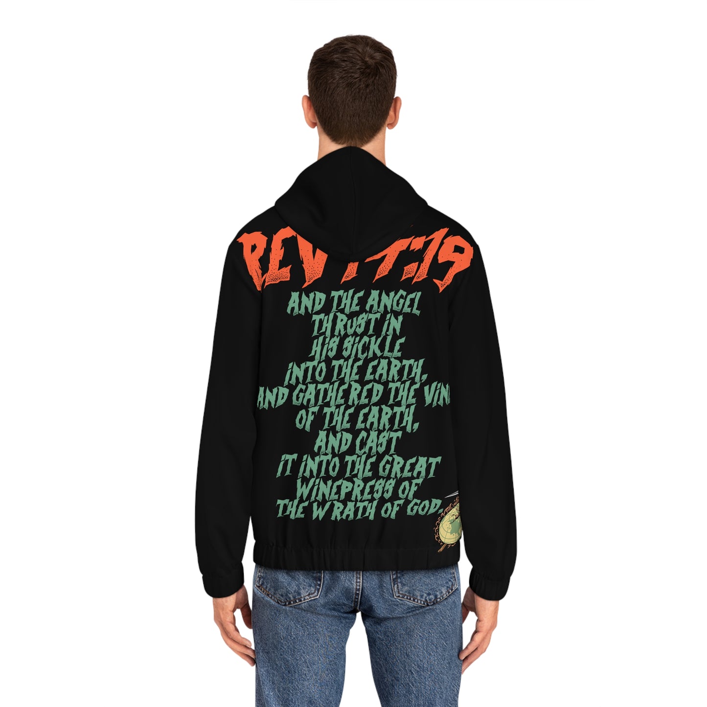 REV 14:19 ZIP UP HOODIE