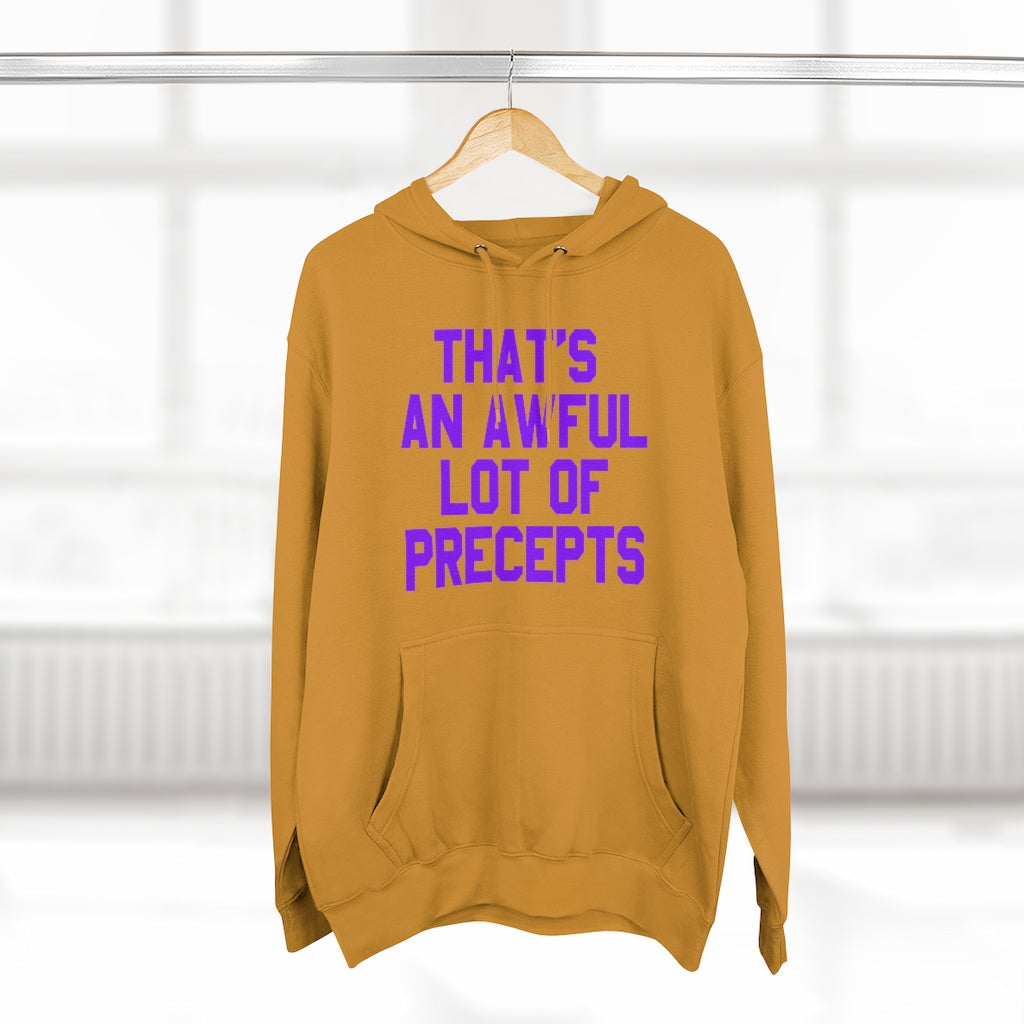 LOTTA PRECEPTS HOODIE (PURPLE)
