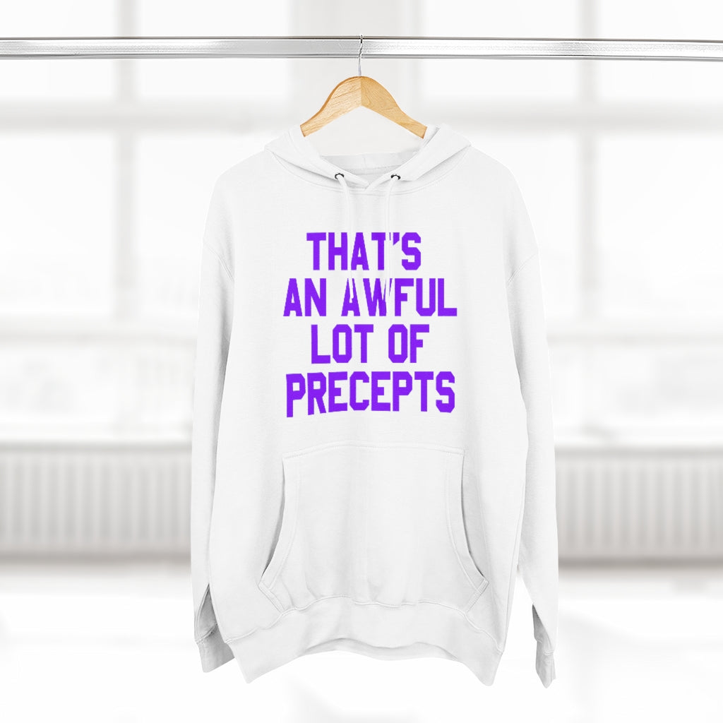 LOTTA PRECEPTS HOODIE (PURPLE)