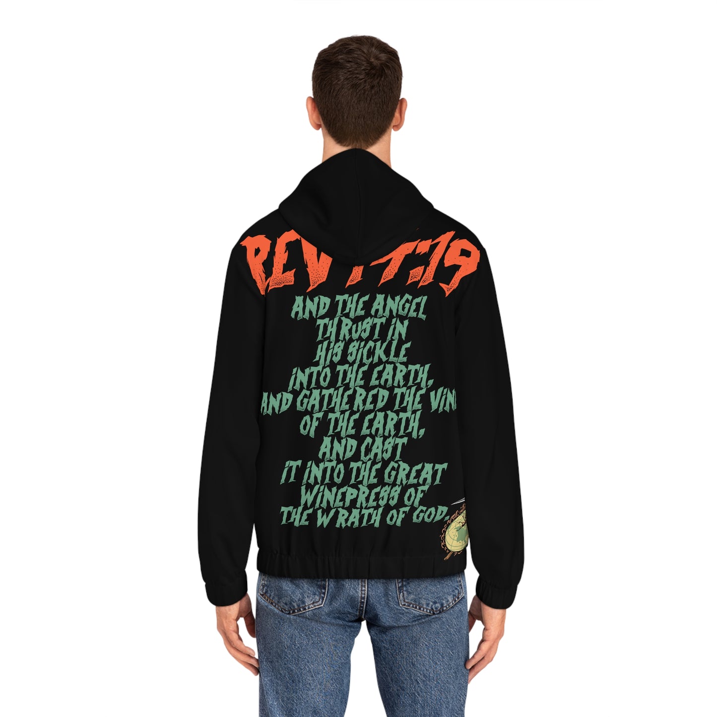 REV 14:19 ZIP UP HOODIE