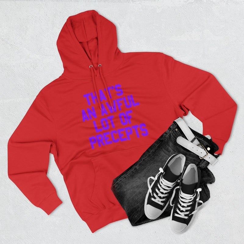 LOTTA PRECEPTS HOODIE (PURPLE)