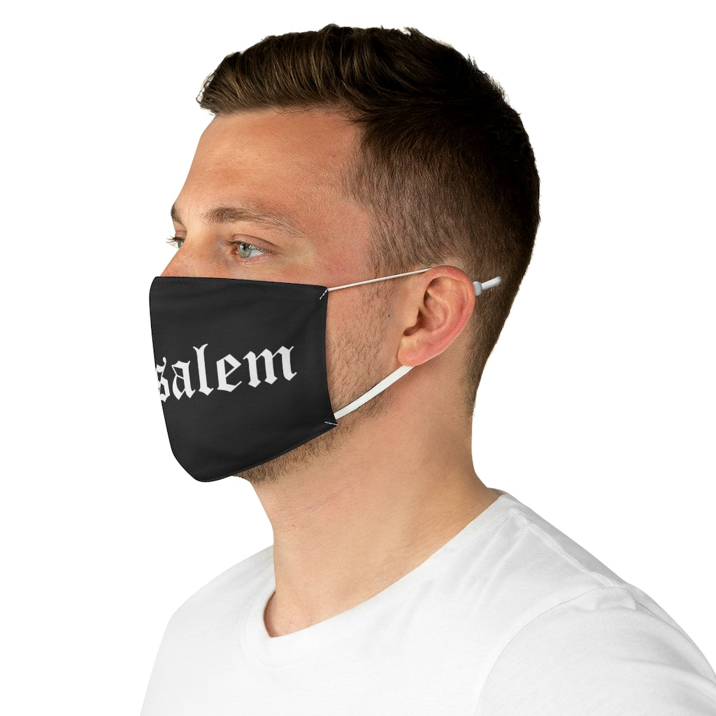 JERUSALEM OLD ENGLISH FACE MASK WHITE