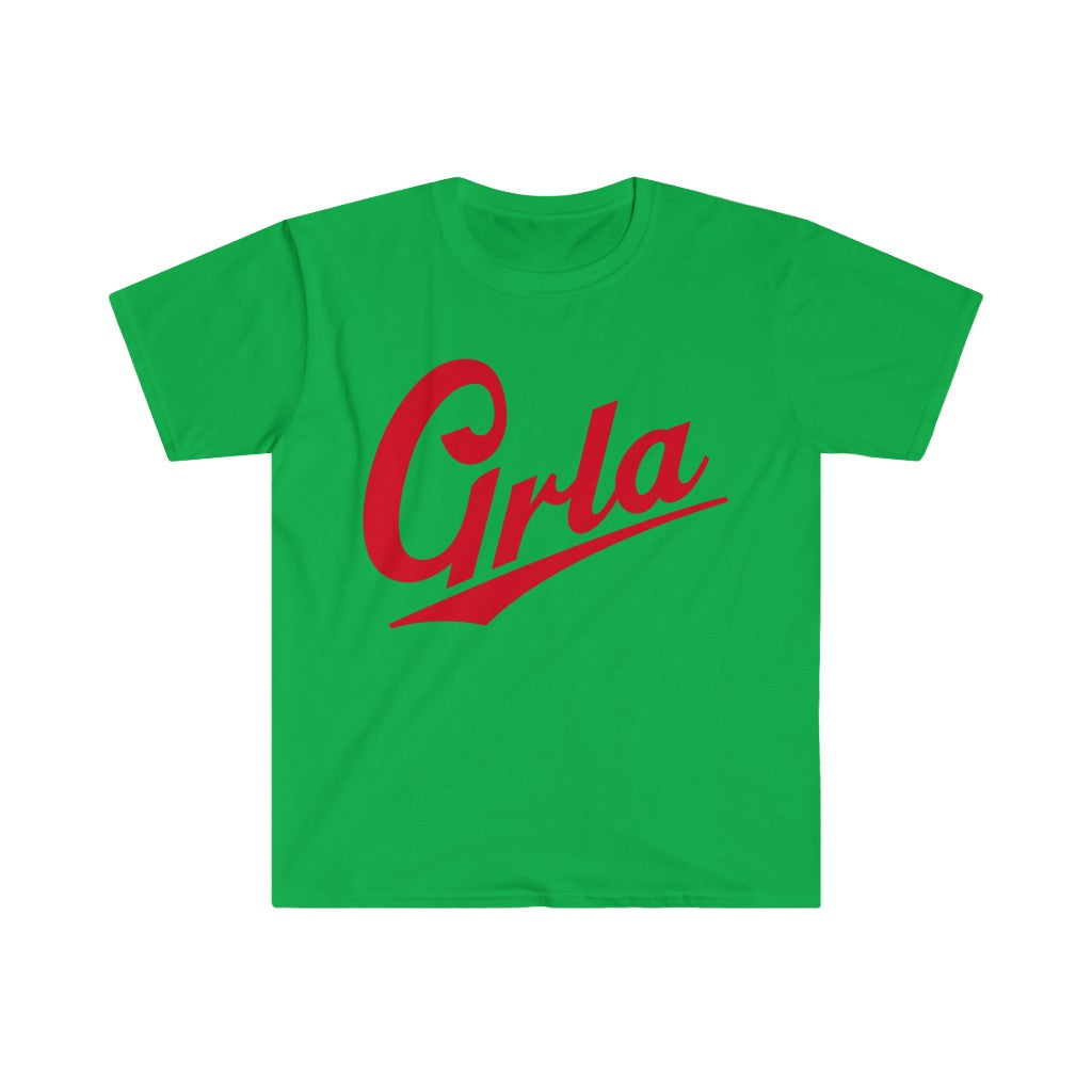 GRLA TIME TEE RED