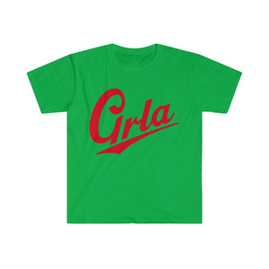 GRLA TIME TEE RED