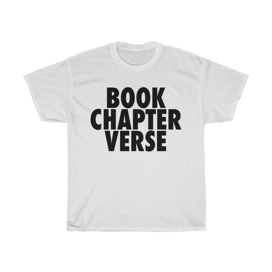 BOOK CHAPTER VERSE! BLACK