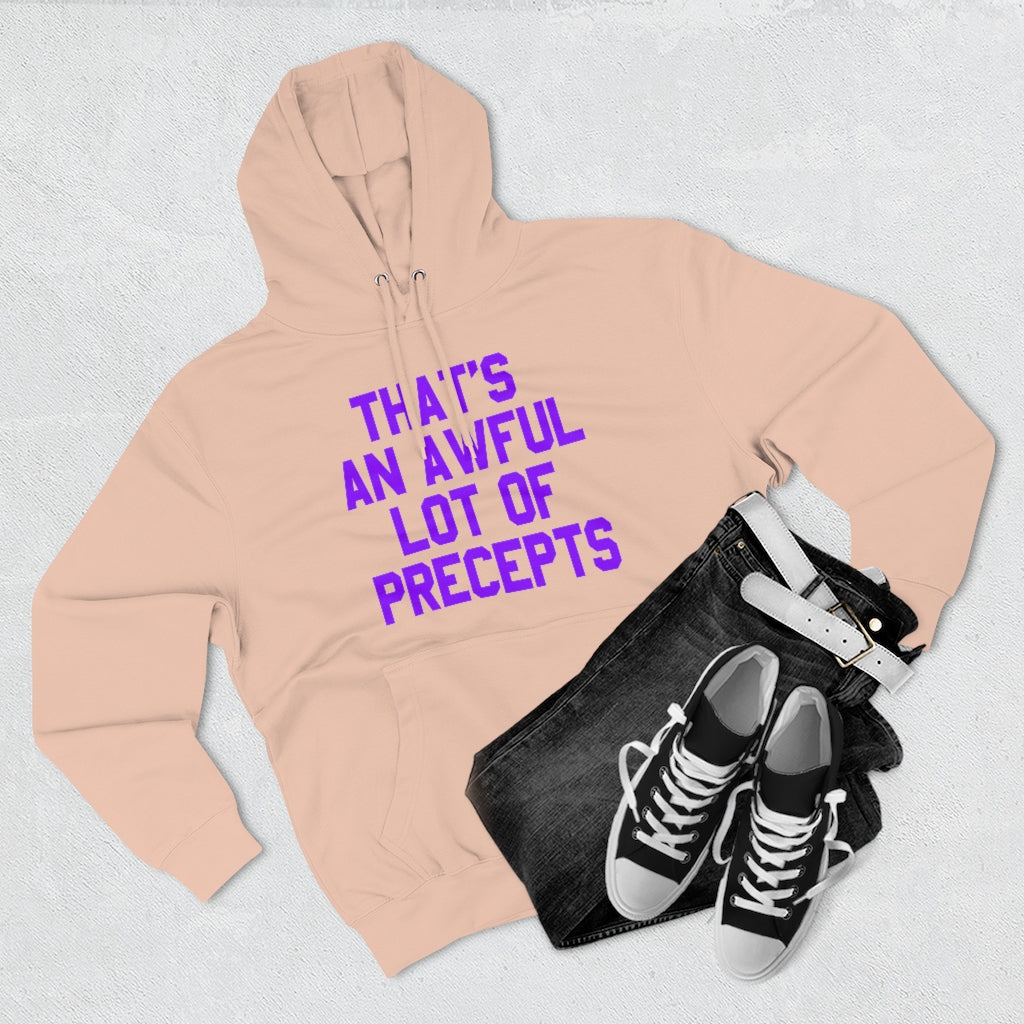 LOTTA PRECEPTS HOODIE (PURPLE)