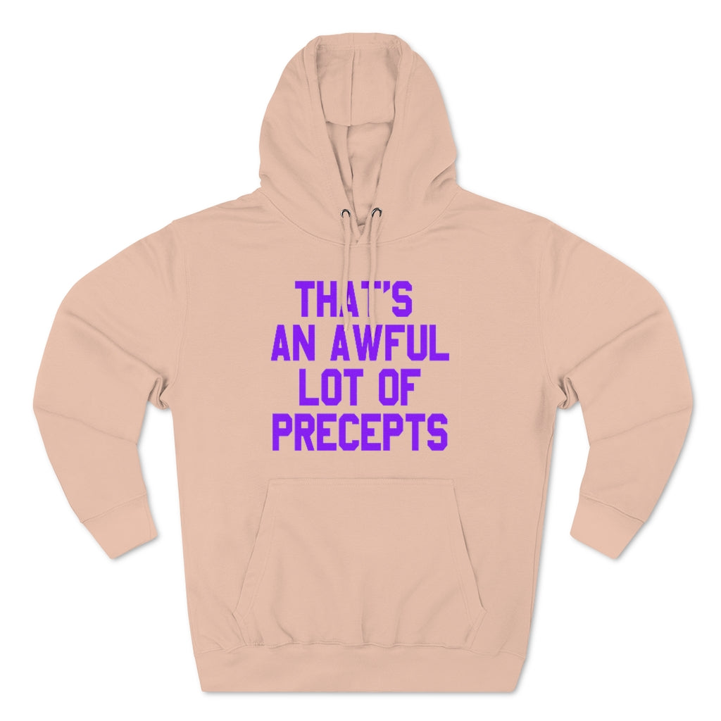LOTTA PRECEPTS HOODIE (PURPLE)