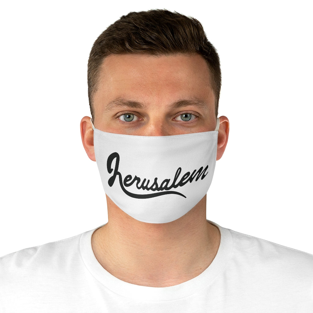 JERUSALEM FACE MASK WHITE