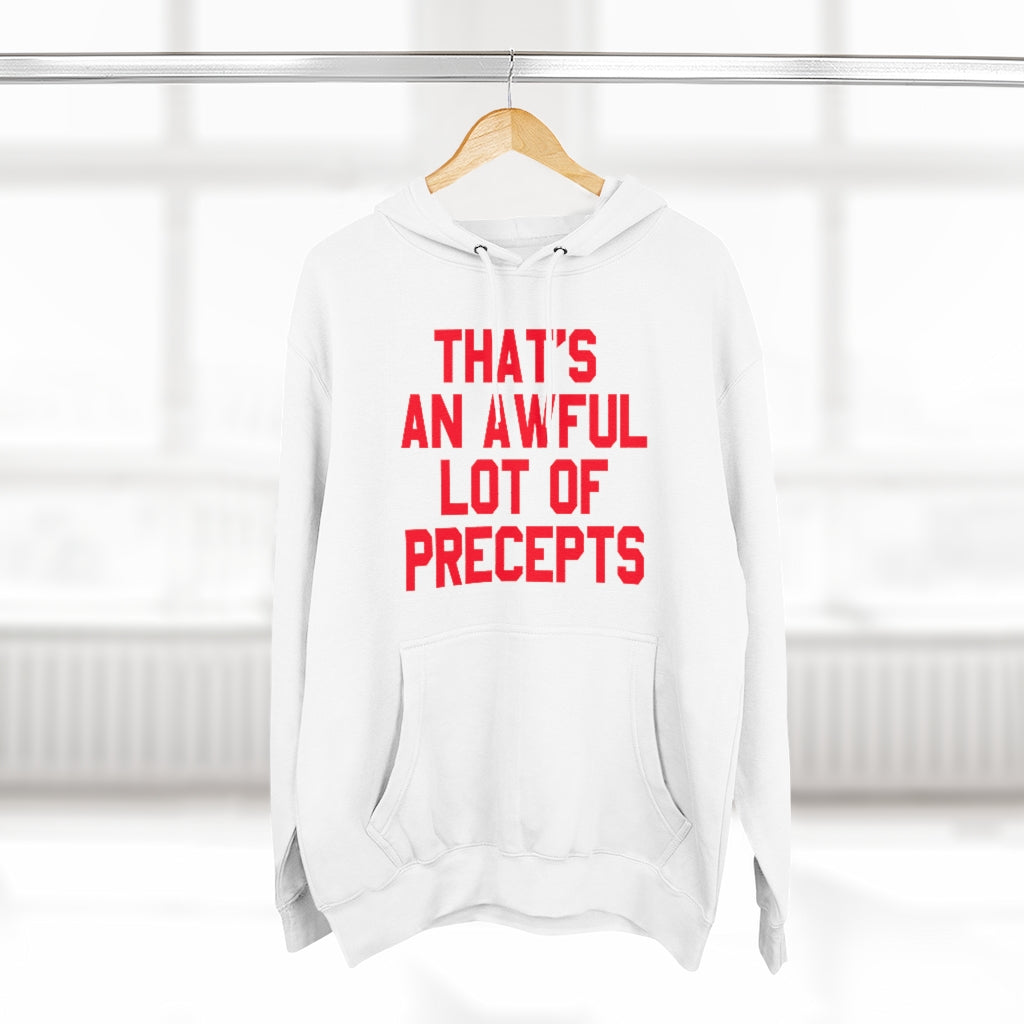 LOTTA PRECEPTS HOODIE (RED)