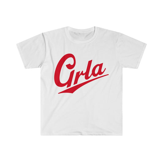 GRLA TIME TEE RED