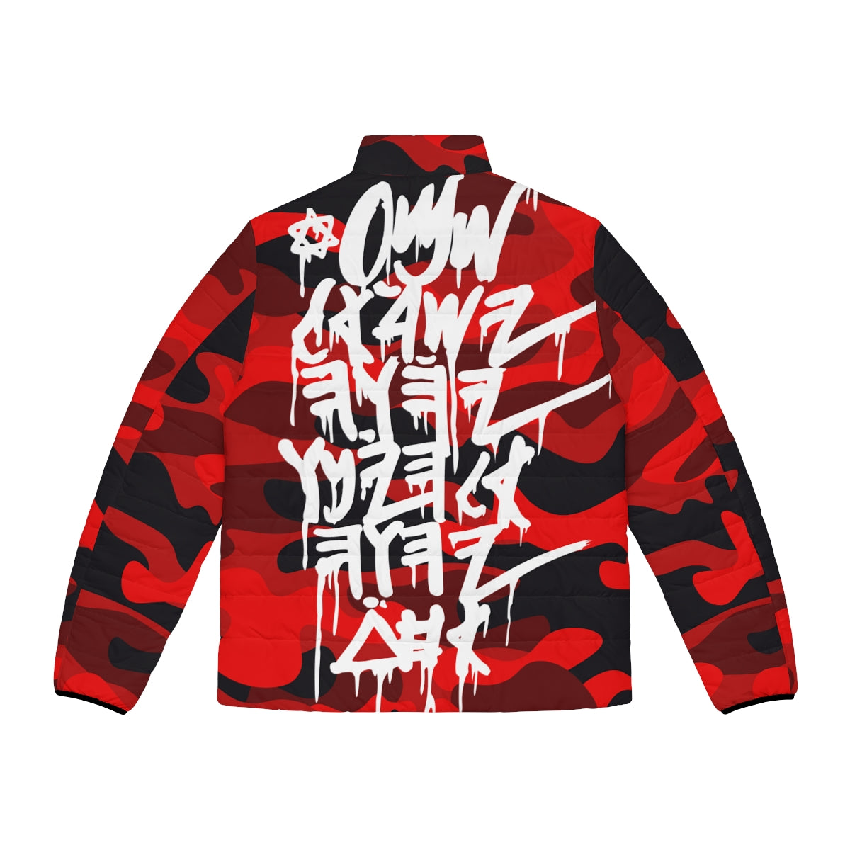 Jerusalem Puffer Jacket (Red Camo)