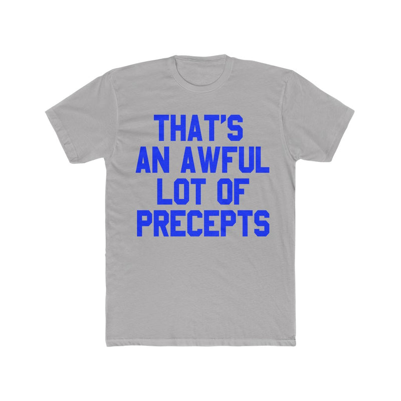 AWFUL LOTTA PRECEPTS TEE (BLUE)