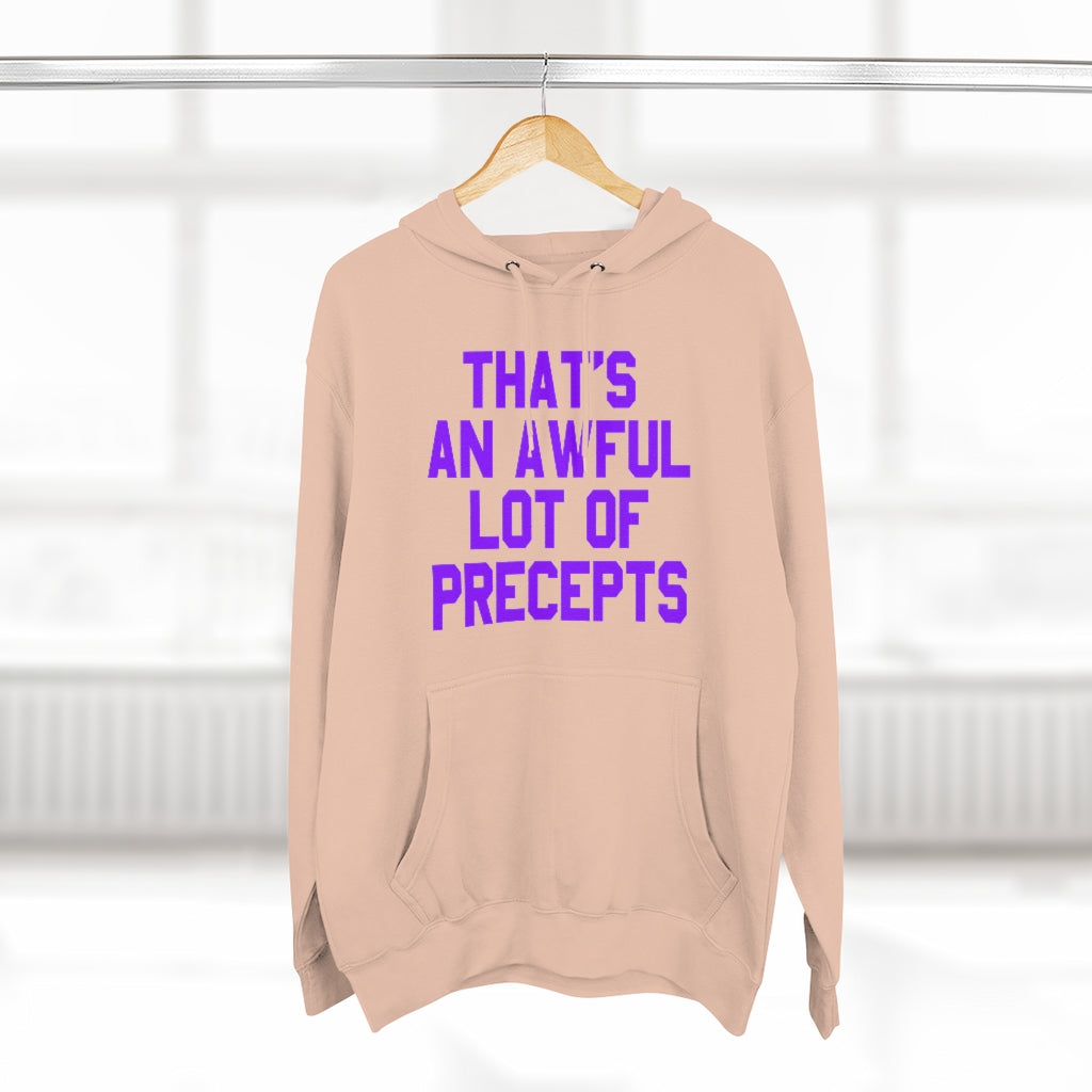 LOTTA PRECEPTS HOODIE (PURPLE)