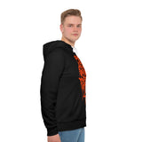 SHAMI HOODIE (BLACK/ORANGE)